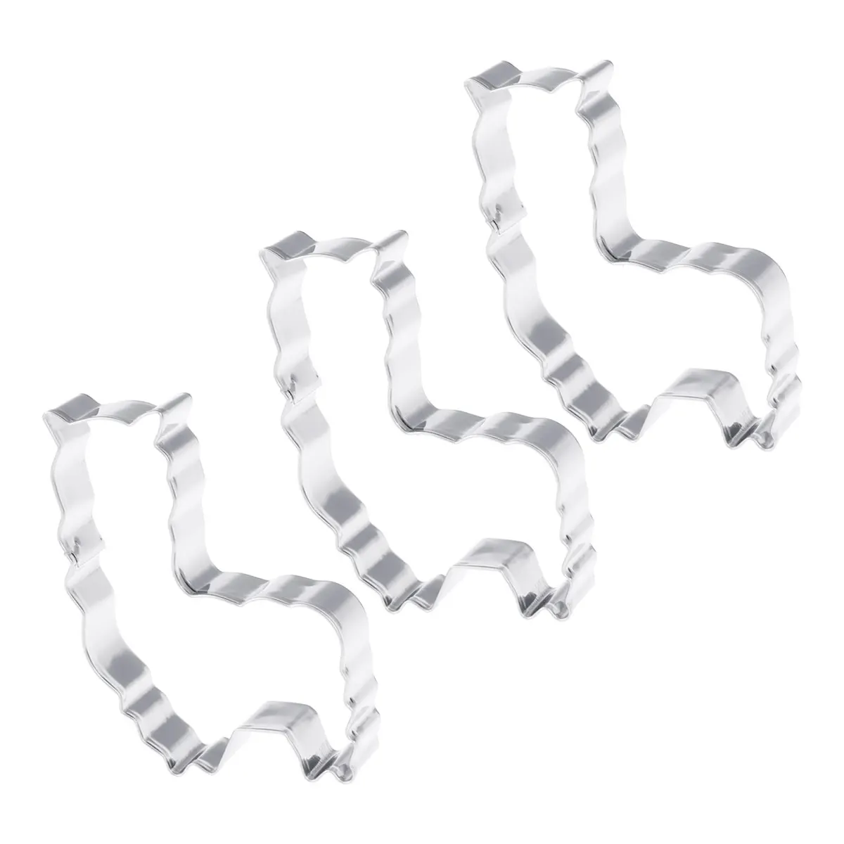 3 шт./компл. металлические милые Мультяшные креативные в форме альпаки из