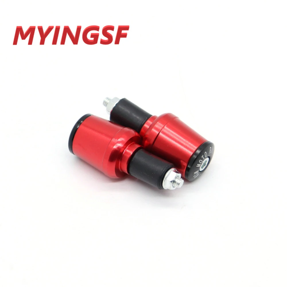 Ручки для мотоцикла 7/8 дюйма 22 мм Концевая ручка заглушка Honda Yamaha Suzuki For KTM Ducati BMW