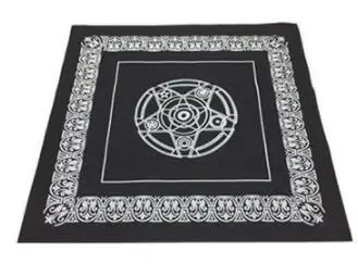 Six-pointed star Нетканая настольная игра текстиль Таро покрытие стола игральные карты Пентакль Таро скатерть для игры - Цвет: Six-pointed star