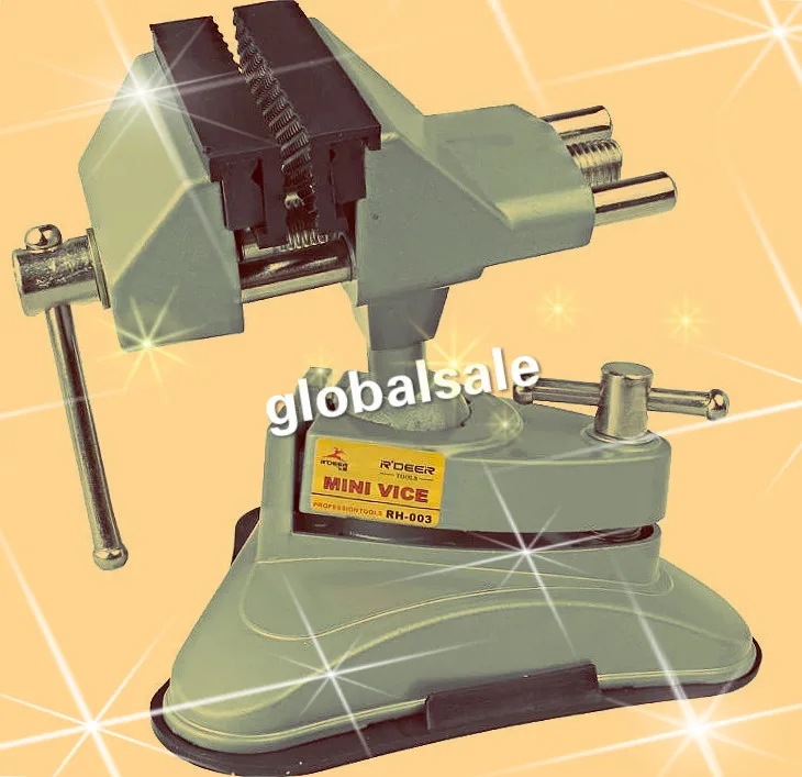 Бесплатная доставка маленькие тиски Алюминиевые Настольные искусственные