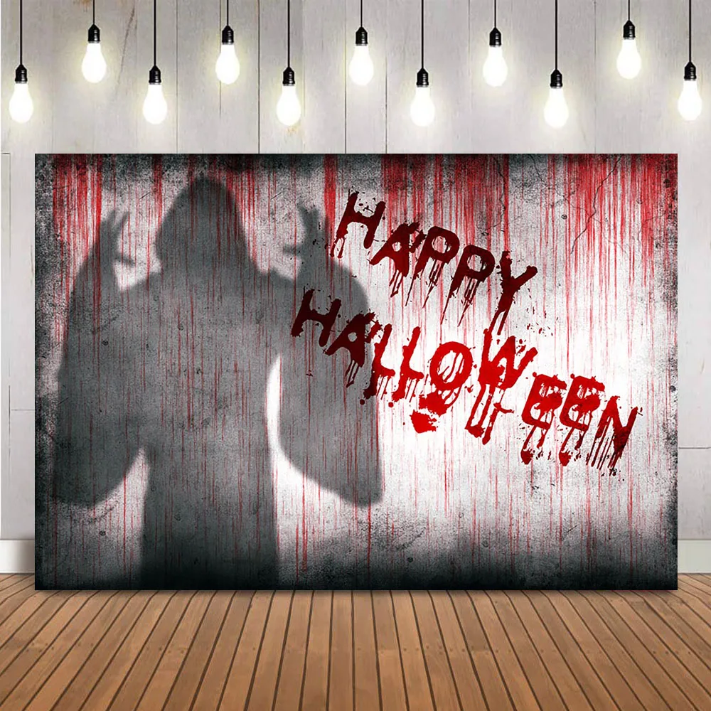 

Счастливый фотографический фон для фотостудии Хэллоуин украшение для вечерние НКИ