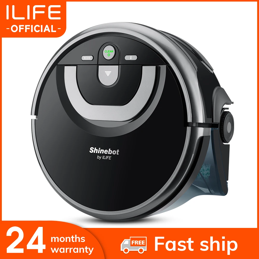 ILIFE новый робот для мытья пола W400 с голосовой помощью и навигацией большой