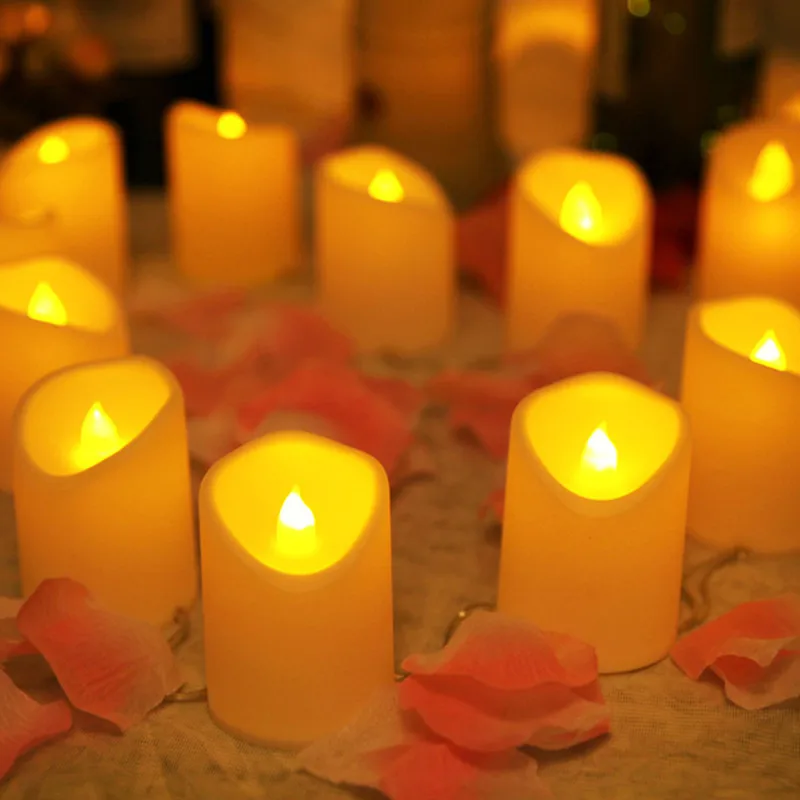 СВЕТОДИОДНАЯ Гирлянда в виде свечи на день рождения с USB управлением свадебное