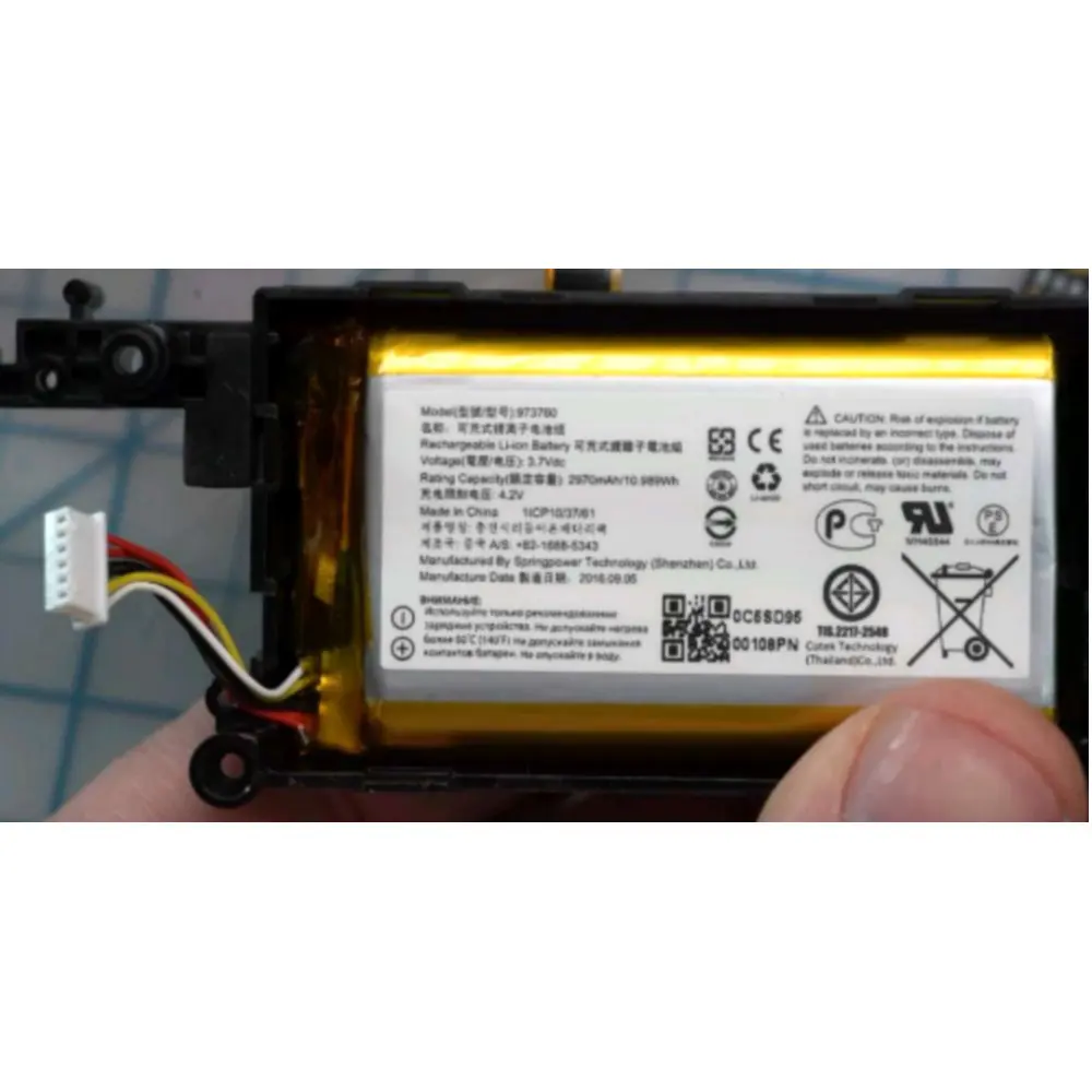 

Original size Battery 3.7V 2970mah new battery for DJI Spark RC 973760 batteries