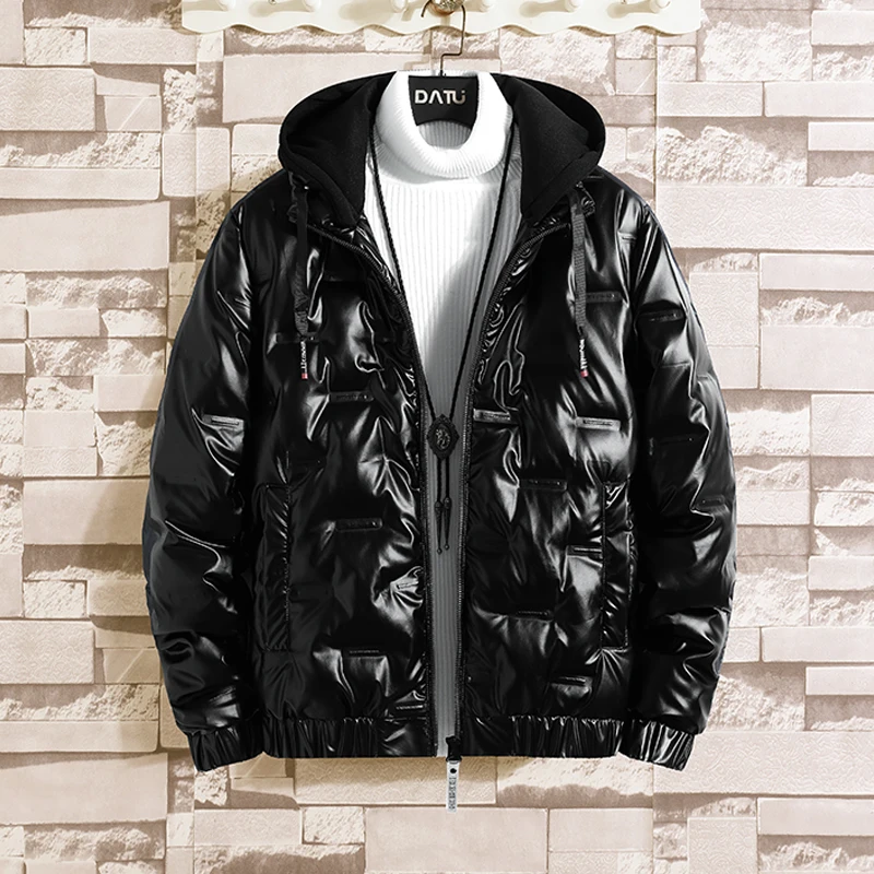 Winter mens jacket light down jacket for men fashion  trend of thickened warm white duck down  coat for men high quality