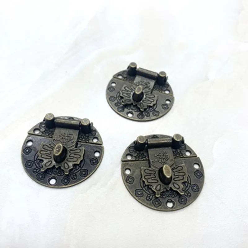 1 шт. антикварная бронзовая мебельная фурнитура защелки замки Тумблеры