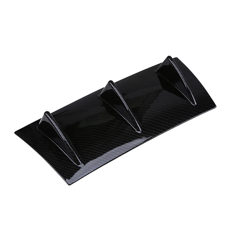 Автомобильный нижний спойлер POSSBAY стильный задний бампер из углеродного волокна