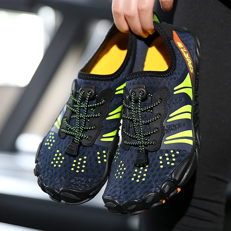 Уличная Мужская обувь для воды женская плавания пляжная прогулок на море дышащая