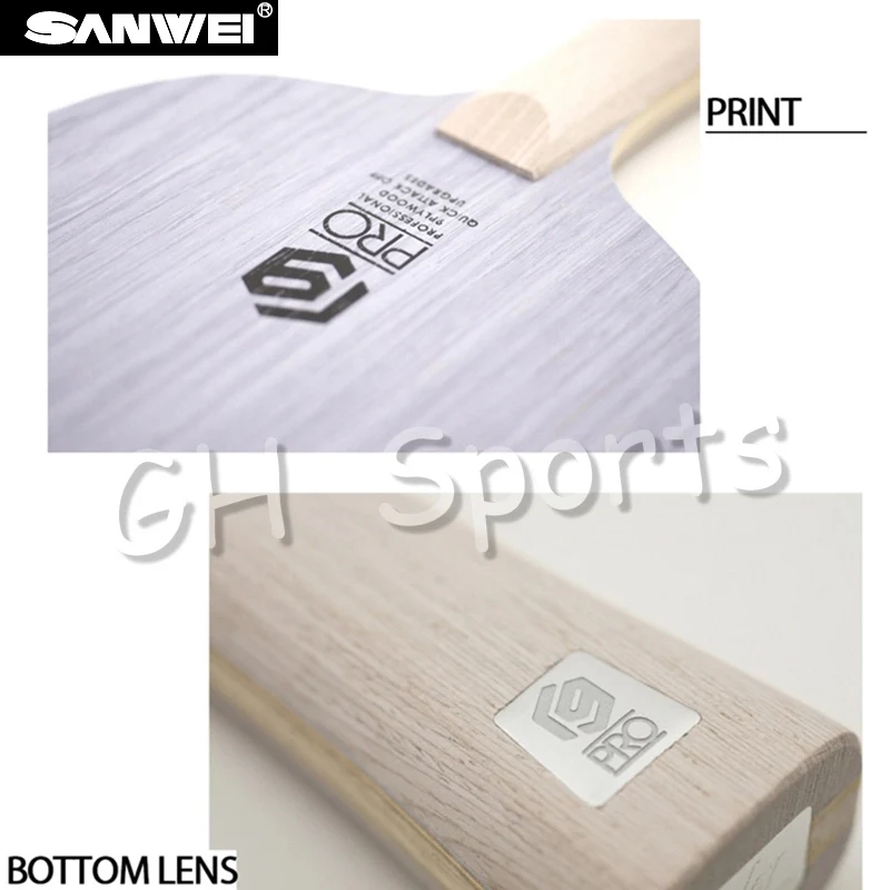 SANWEI лезвие для настольного тенниса V9 PRO 9 ply чистая древесина все вокруг pips-длинная