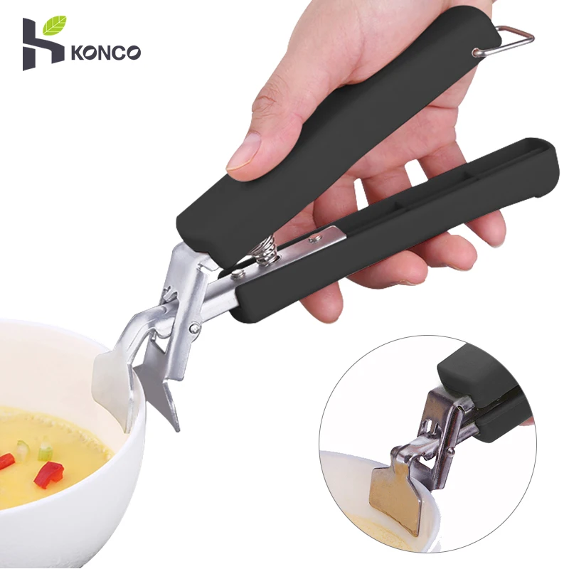 

KONCO Microwave Oven Pot Dish Clamp Hot Bowl Holder ,Anti-scalding clamp Hot Dish Plate Bowl Clip Retriever Tong