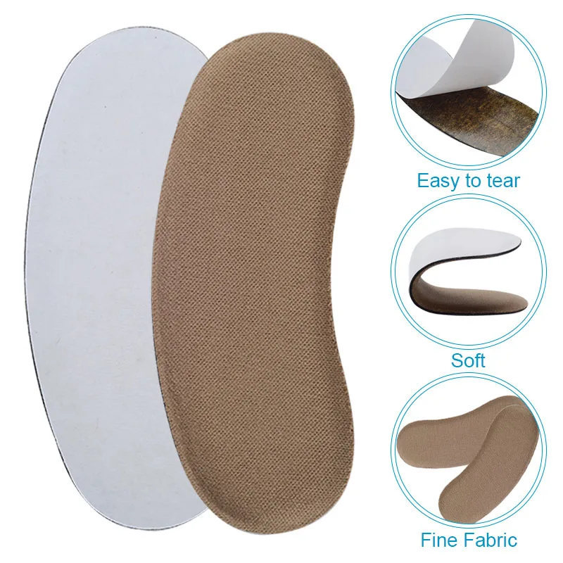 10 пар в комплекте Губка невидимка на пятке сзади тормозные колодки для Для женщин
