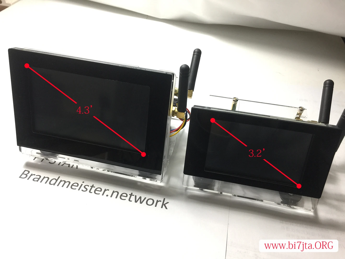 От BI7JTA дуплексный MMDVM UHF VHF UV Hotspot для P25 DMR YSF DSTAR NXDN + Raspberry Pi 3B акриловый чехол 3 2/4