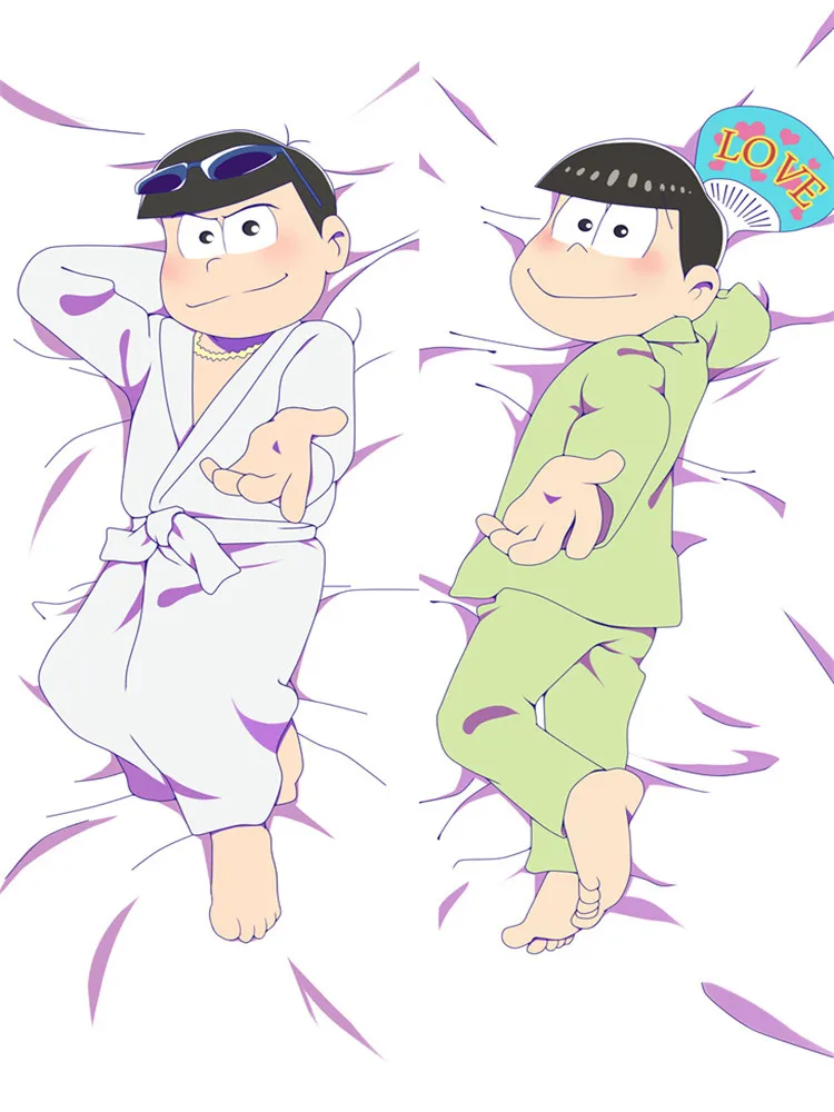 2018 обновление аниме Osomatsu Ichimatsu Todomatsu & Matsuno Подушка Dakimakura крышка обниматься тела