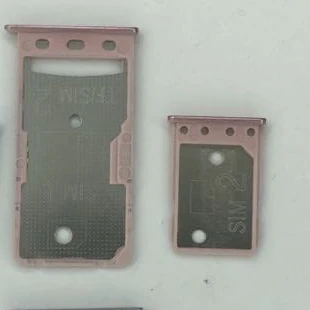 pink Для XIAOMI Redmi 5A телефон sim-карта адаптер лотка для Xiaomi 5A корпус лоток для карт памяти Micro SD Держатель Замена+ Инструменты - Цвет: pink
