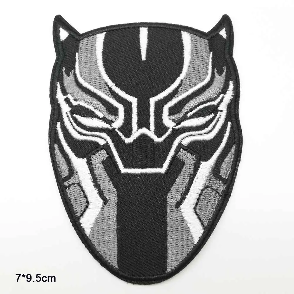 Черная пантера Wakanda железа на вышитые одежды патчи для одежды наклейки одежды оптом