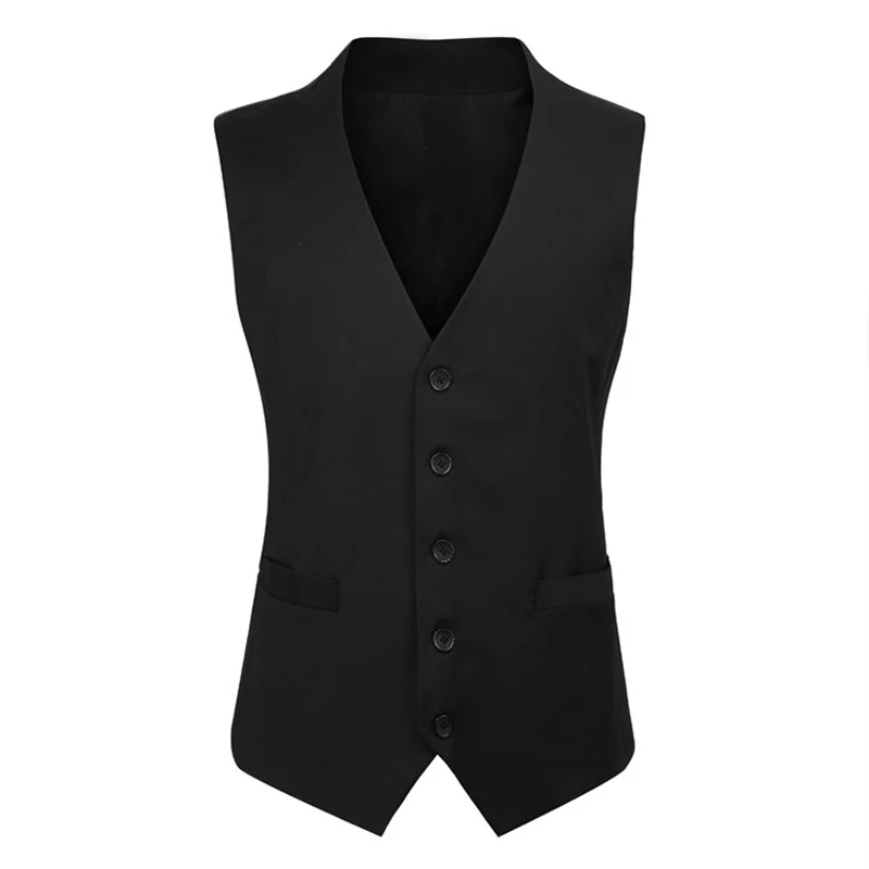 Жилет мужской двубортный приталенный деловой для свадьбы платье жениха жилет 6XL |