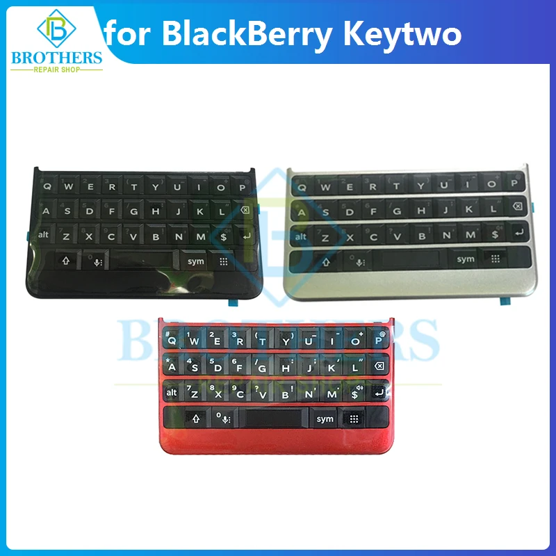 

Для BlackBerry Keytwo Key2 клавиатура с клавиатурой и гибким кабелем, детали для телефона, черный, серебристый, красный