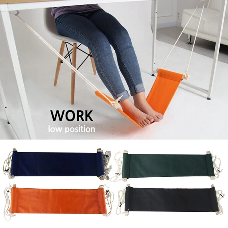 

Creative Simple Foot Hammock Lazy Casual Desk Rest Foot Put Feet Foot Swing Footrest
