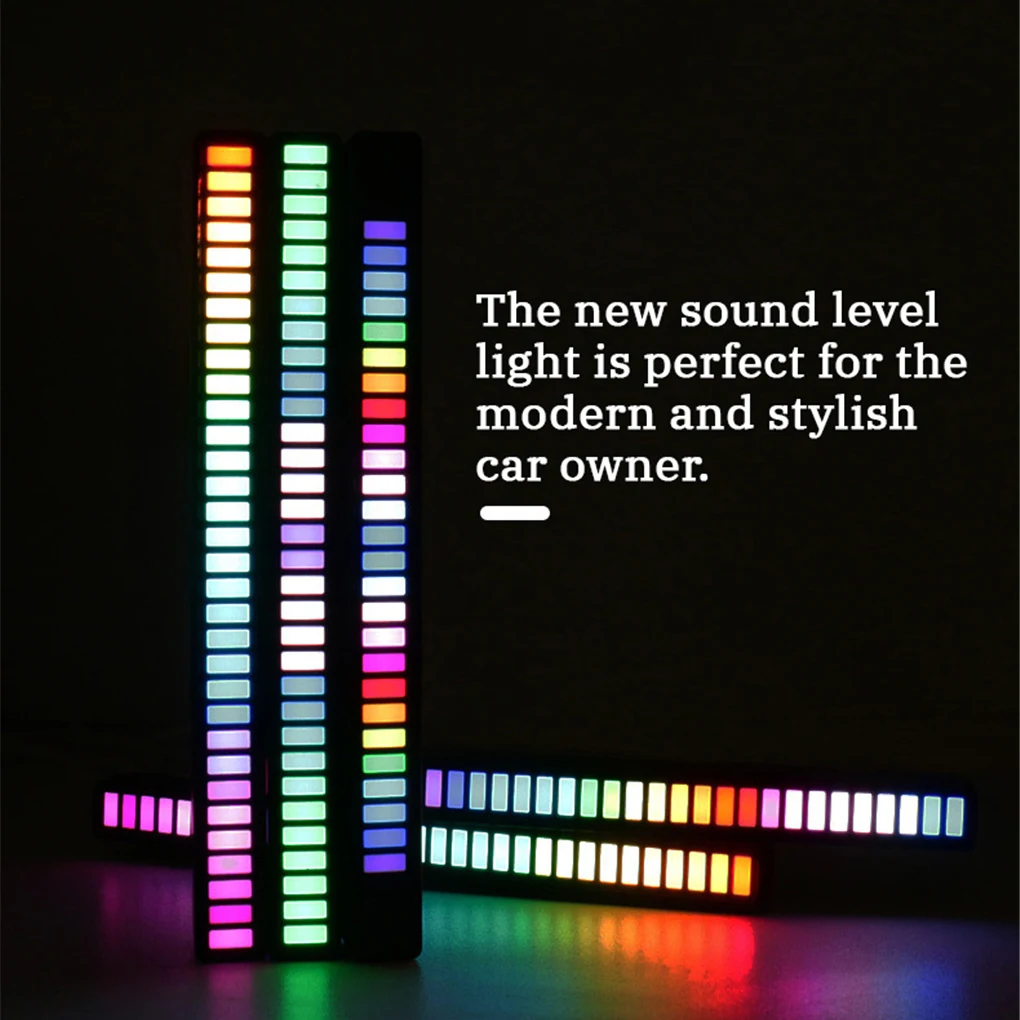 

LED Strip Light Sound Control Pickup Rhythm Light Music Atmosphere Light RGB Colorful Tube USB Energy-Saving Lamp Ambient Light