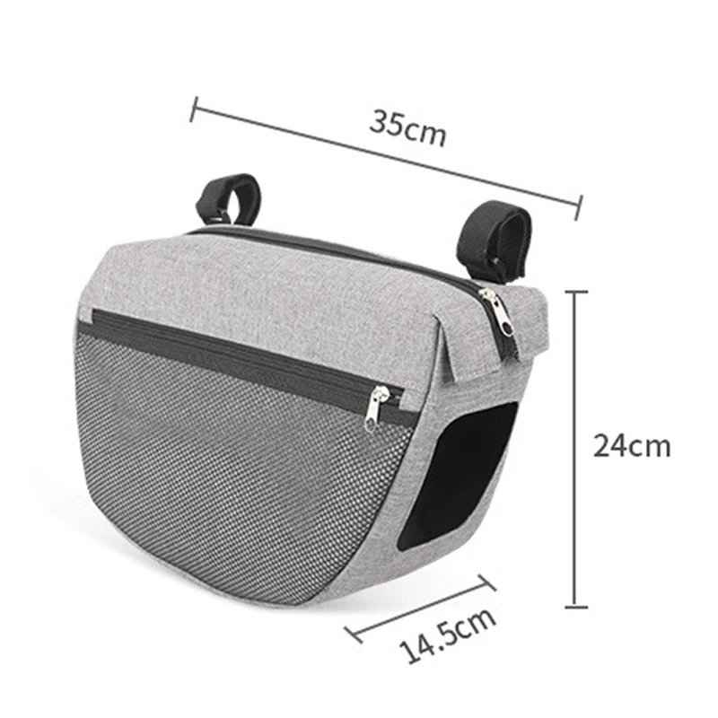 

Baby Carriage Stroller Diaper Storage Bag Side Hanging Organizer Dust proof non woven fabric Storage Bag Mummy Bag