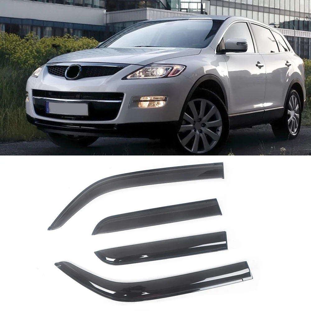 

Козырек на боковое стекло автомобиля для Mazda CX-9 2007-2015, защита от солнца, дождя, затенения, защитный чехол, накладка, наклейка на рамку, аксессу...