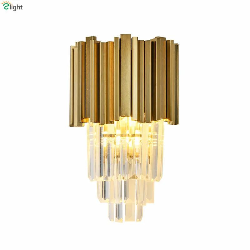 Роскошный светодиодный настенный светильник в стиле пост модерн люксовый