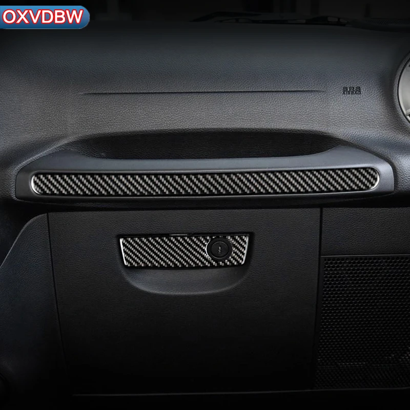 Наклейки на дверную ручку автомобиля из углеродного волокна для Jeep Wrangler JK 2011 17