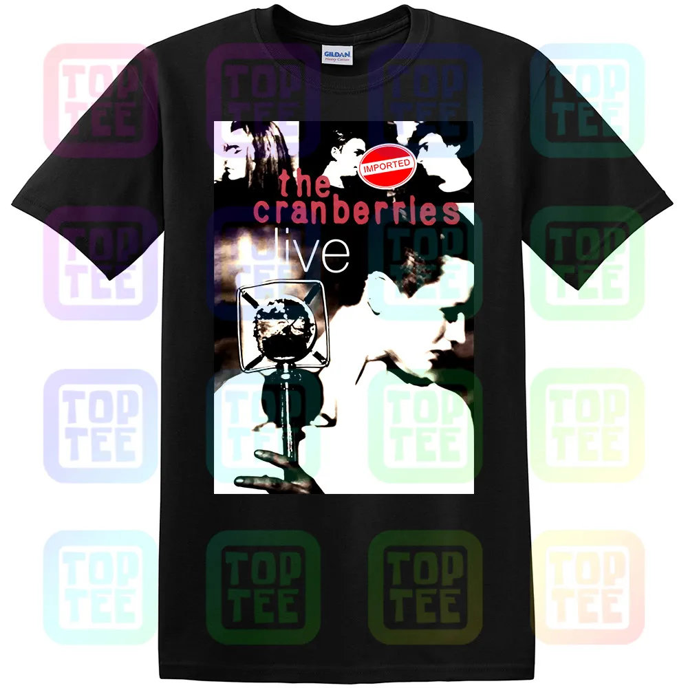 VTG rare-Футболка-THE cranberry LIVE-топ Репринт-limmited edition USAsz