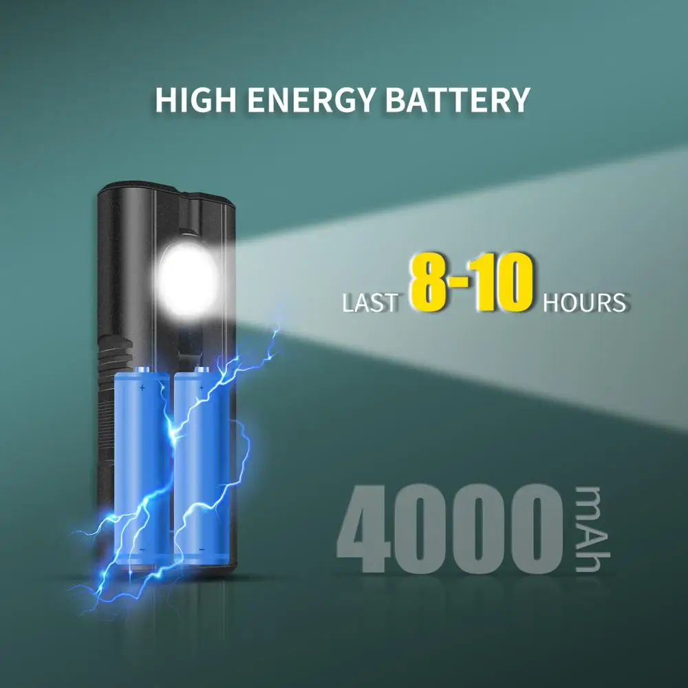 Precio WARSUN-linterna De Emergencia De Aluminio Para Exteriores, Dispositivo Portátil Multifuncional Con Brillo, 1500 Lúmenes, COB, Led, Con Imán, X608