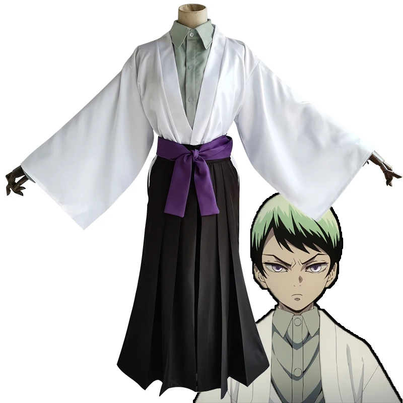 Костюм для косплея из аниме рассекающий демонов кимоно в японском стиле Униформа