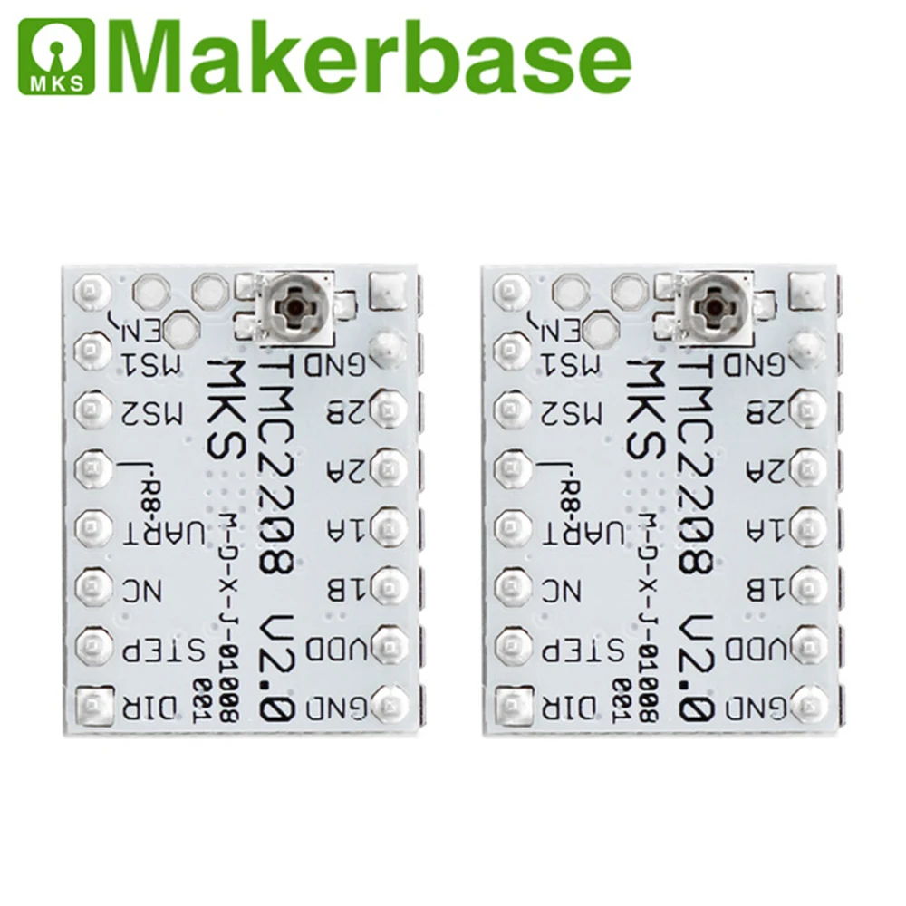 Драйвер шагового двигателя Makerbase MKS TMC2208 запасные части для 3D-принтера сверхтихий