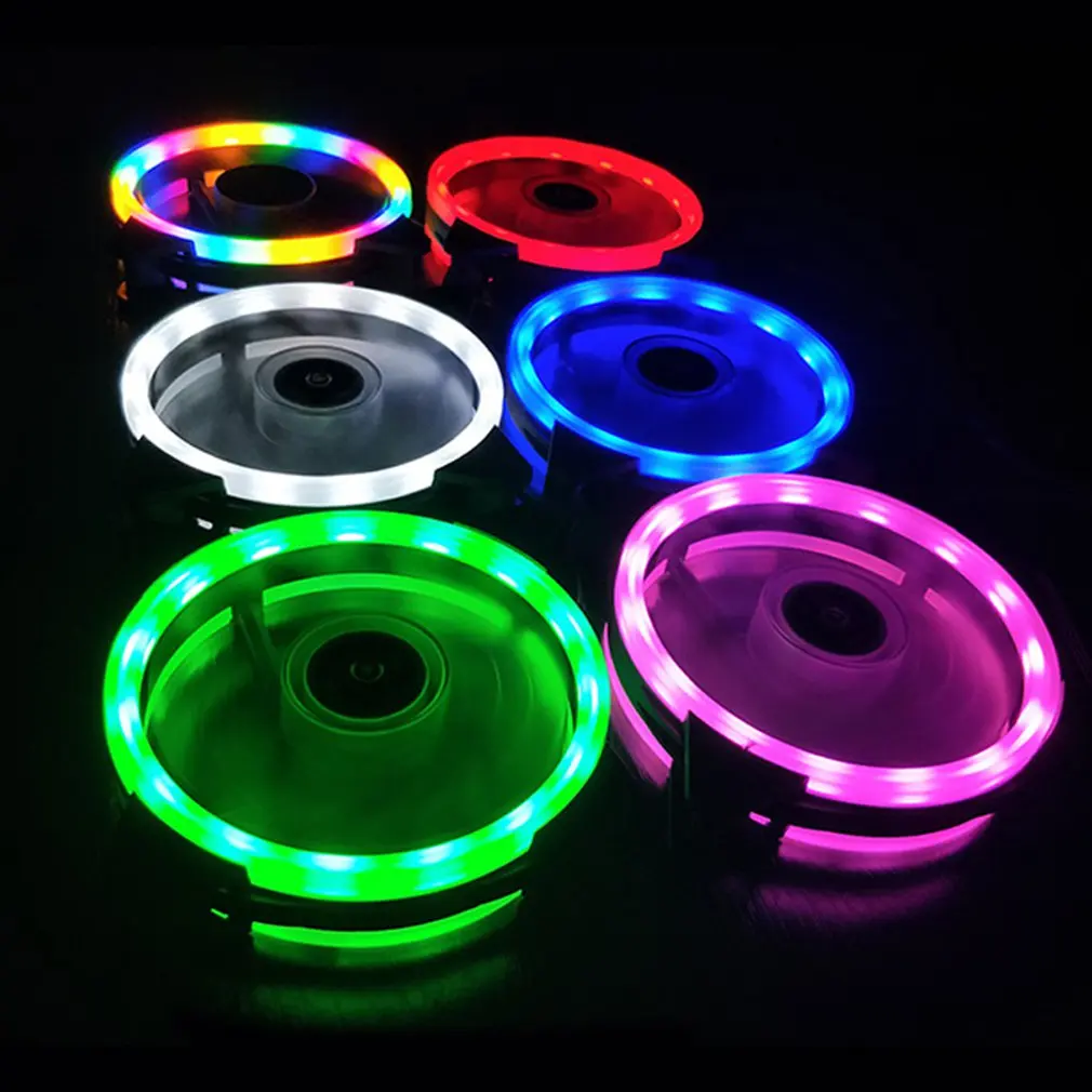 RGB-вентилятор 120 мм ШИМ 4-контактный тихий Molex для компьютерного чехла кулер