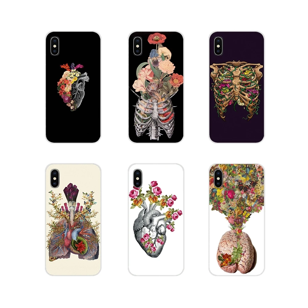 Медицинские человеческие органы Art классические чехлы для телефонов LG G3 G4 Mini G5 G6 G7