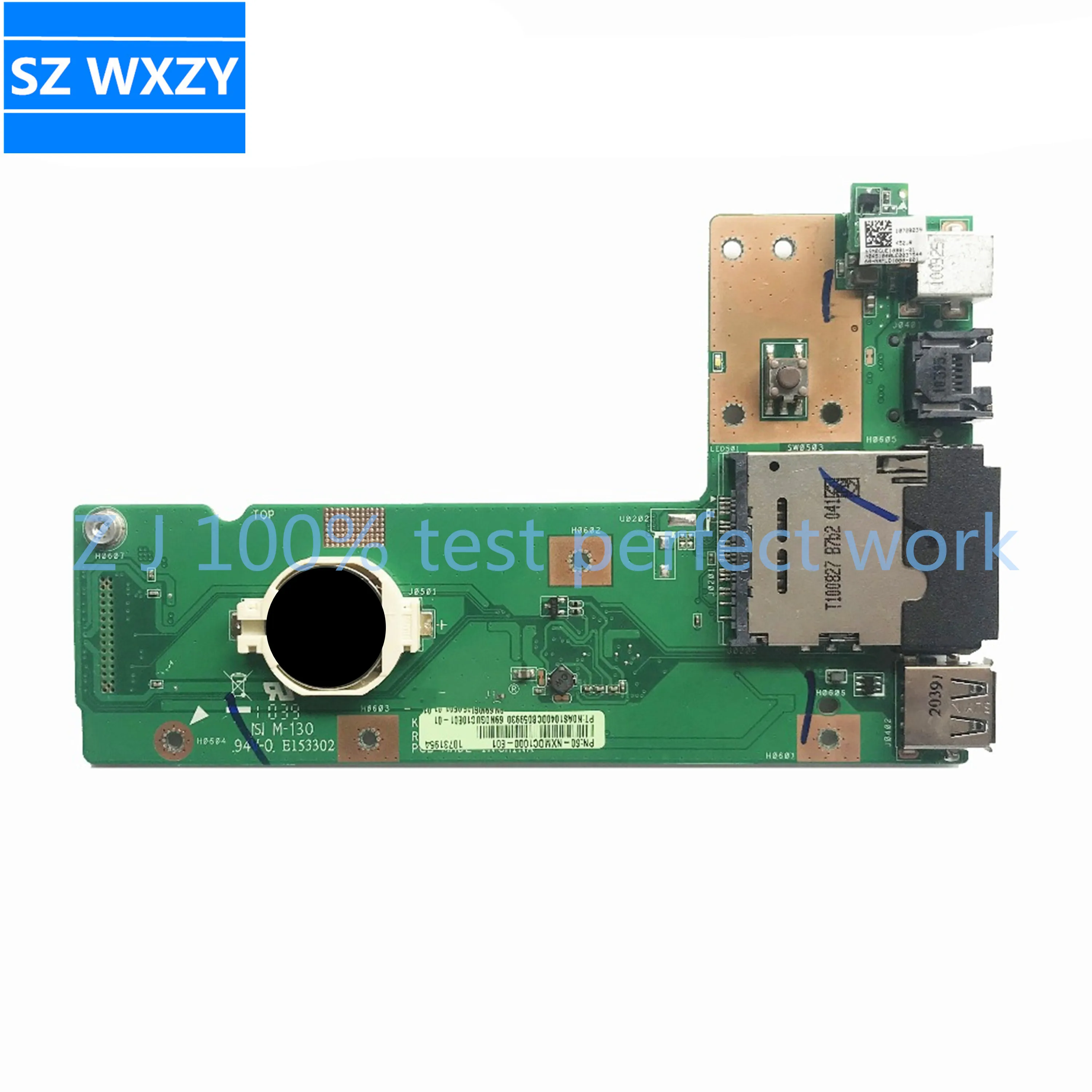 Для ASUS K52 K52J K52JR K52JC K52DR X52F K52F X52J USB DC разъем плата 60 NXMDC1000 REV: 2 100% тестирование|usb dc