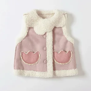Baby Vests Baby Girl Winter Clothes Kids Waistcoats Cardigan Children's Clothing Toddler Jacket 0-2Y