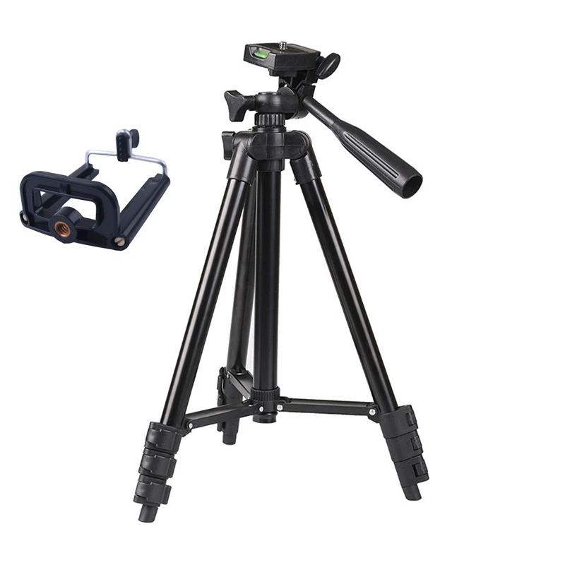 Camera Extendable Adjustable Tripod Stand Mount Holder Clip Live for Youtube Travel Mobile Phone Outdoor Bracket Support | Мобильные