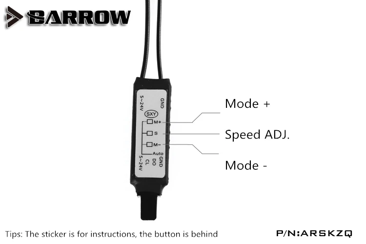 Barrow RGB ручная система контроллера 5В 3PIN LRC2.0|control system|controller controlcontroller 12v |