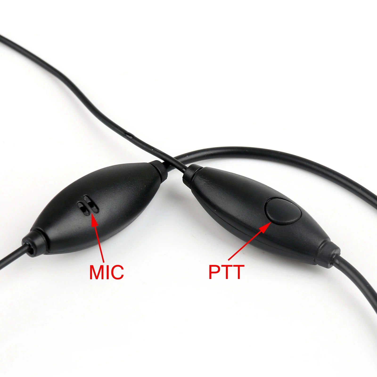 Artudatech гарнитура Mic 2Pin PTT для Baofeng UV 5R 888S QUANSHENG TG UV2 радио UV5R UV.5R аксессуары