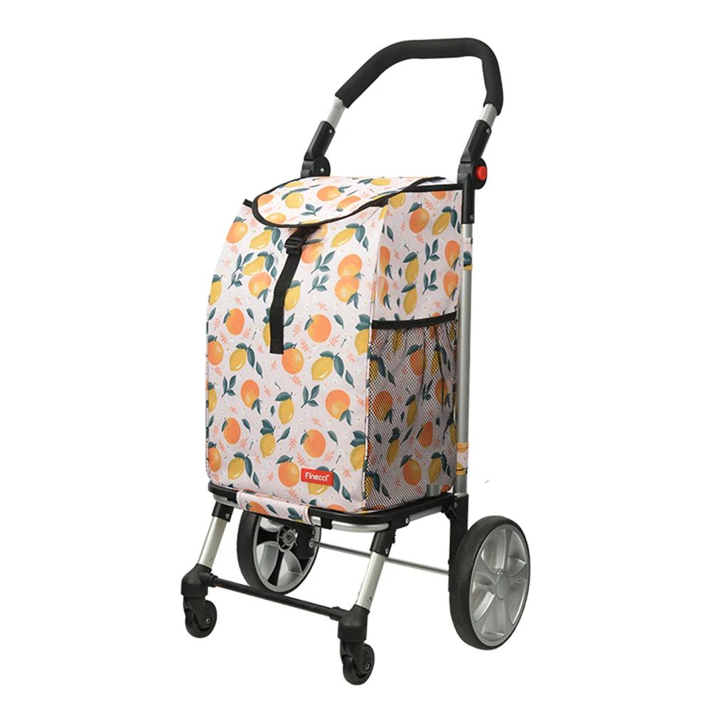 

Shopping Grocery Foldable Cart Big Capacity Extra Large Shopping Bag Laundry Utility Dolly