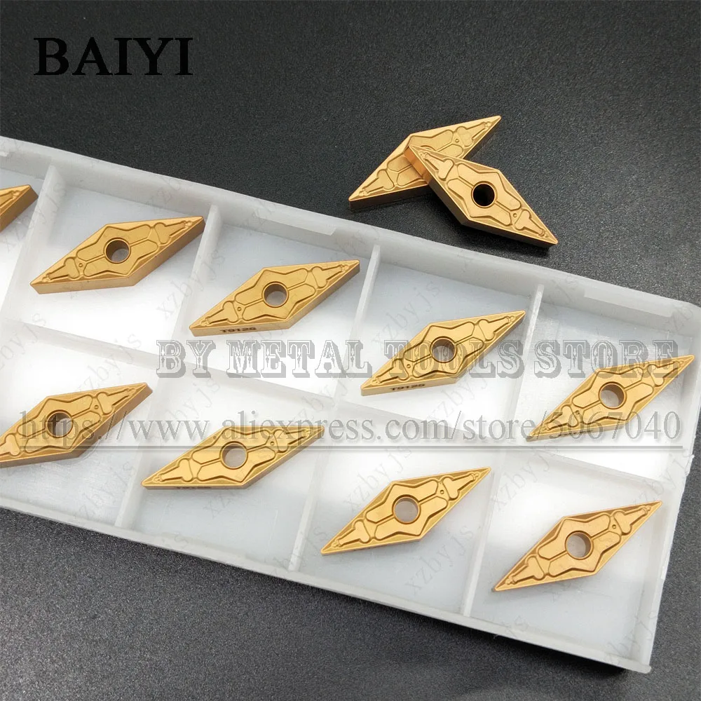 

10pcs Carbide tool VNMG160404-TM T9125 VNMG331 metal turning tools carbide inserts CNC VNMG 160404 lathe tool for steel
