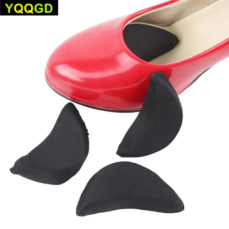 

1Pair Sponge Shoe Insole Shoe Cushion Inserts Pad Insoles Toe Cap Adjust Shoes Accessories High Heel Cups Feet Care