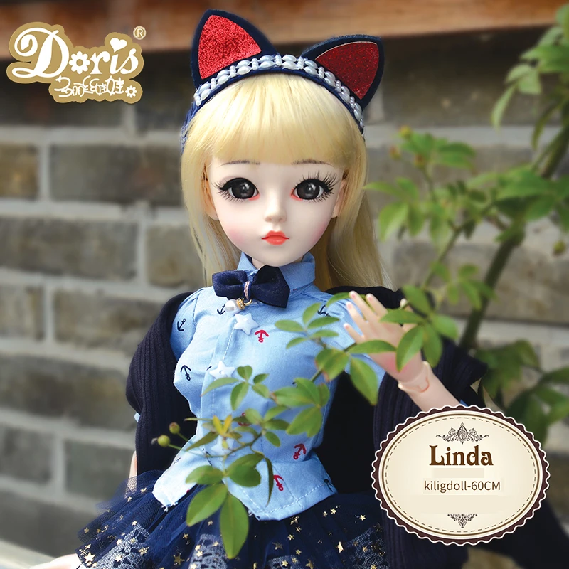 60 см куклы BJD 18 шарнирных шариков виниловые Reborn Baby Doll 1/3 bjd кукла коллекционные