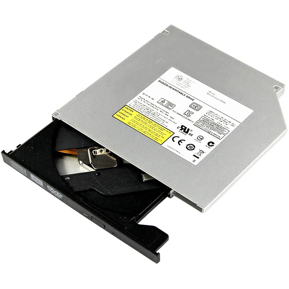 12 7 мм DVD ROM Оптический привод CD/DVD проигрыватель с подсветкой тонкий портативный