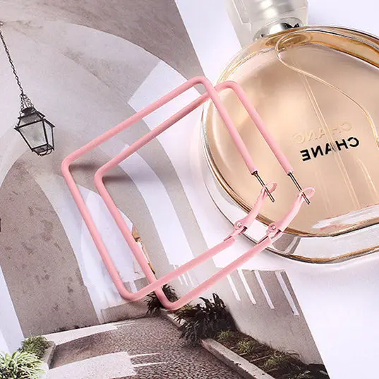 EQ811 Pink Горячая Распродажа, новые Разноцветные серьги-кольца 6 см для женщин, вечерние ювелирные изделия для дискотеки - Окраска металла: EQ811 Pink
