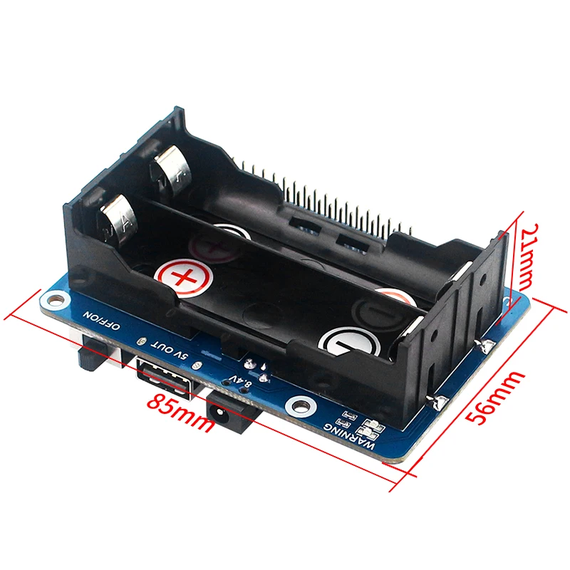 Модуль питания Raspberry Pi UPS источник GPIO Pin 5 В стабильный выходной ток шляпа для 4B/3B +/3B