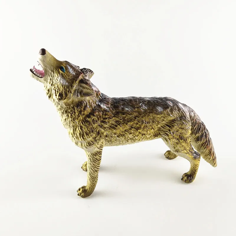 ПВХ фигурка модели игрушки большой волк|Игровые фигурки и трансформеры| |