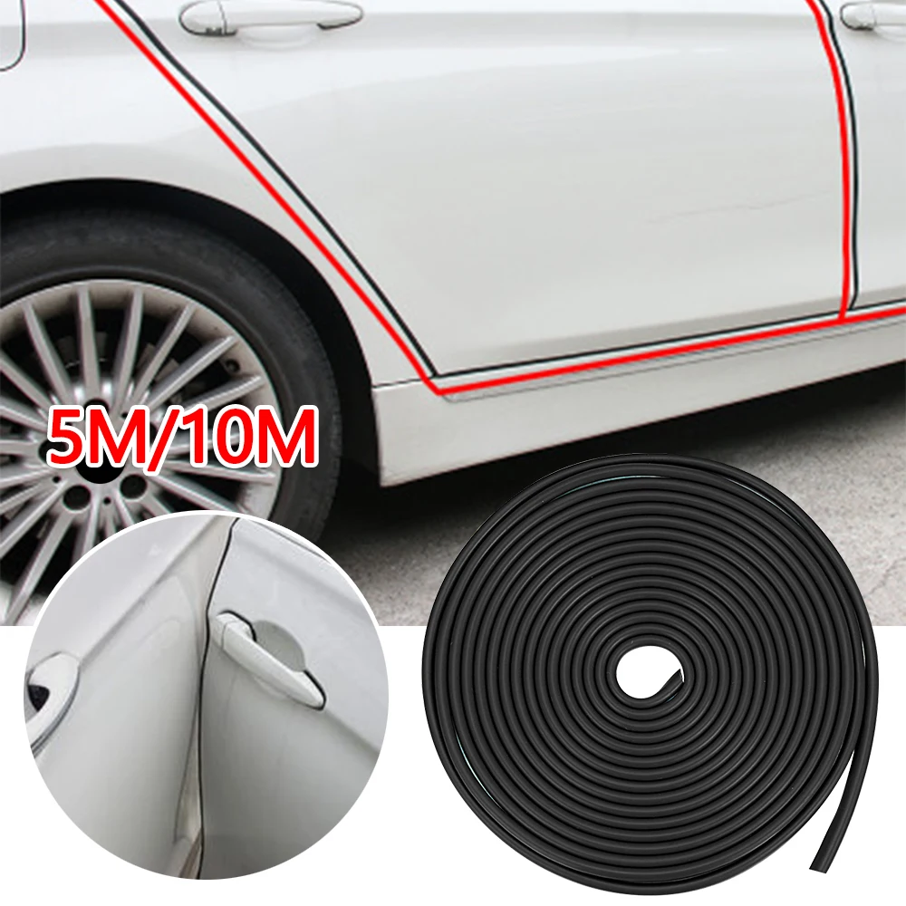 10 м автомобиля полоски на двери Резиновые сапоги Edge защитный гибкие авто боковые