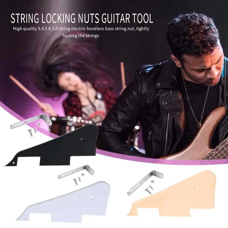 Электрогитара Pickguard+ кронштейн для Gibson Les Paul LP аксессуары для гитары Части ABS+ железные аксессуары для гитары