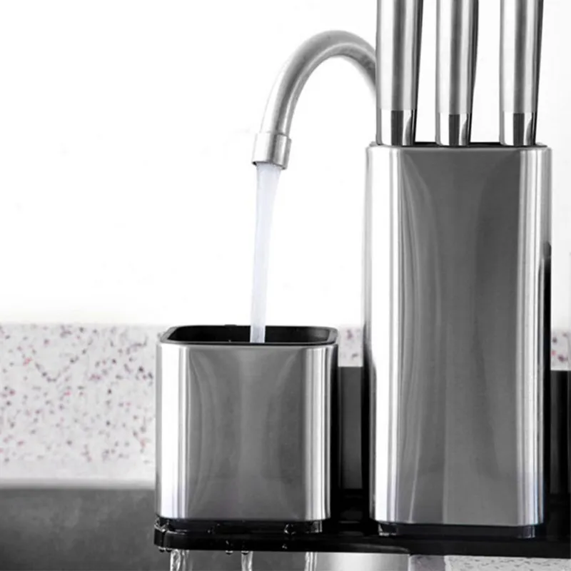 Держатель для ножей из нержавеющей стали 6/8 дюйма|Блоки и сумки-скрутки| |