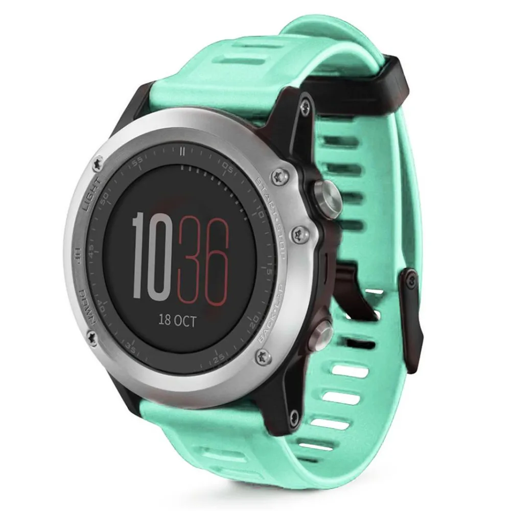 Ремешок для часов Garmin Fenix 3 26 мм сменный ремешок из мягкого силикона браслета 6X 5X